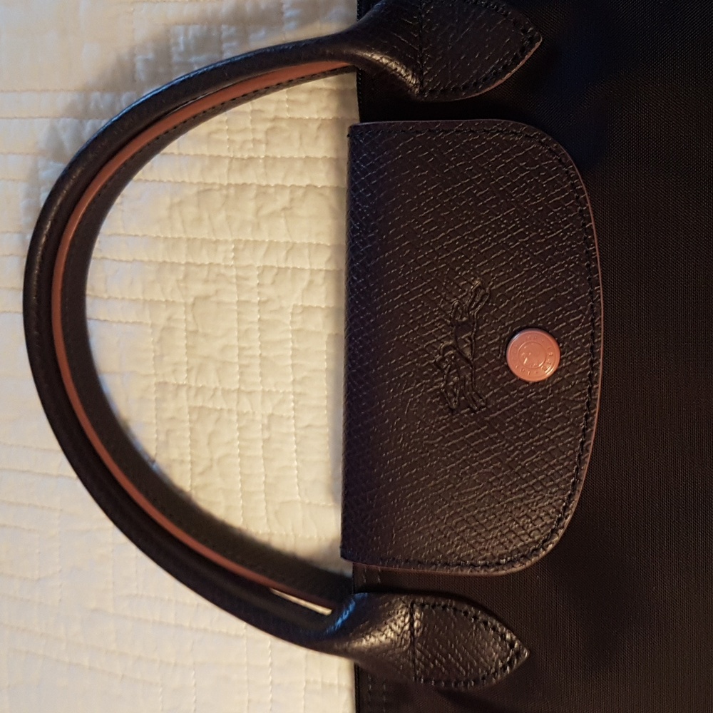 Longchamp 70 Year Anniversary Purple Tote - Picture 3 of 12